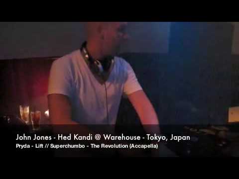 John Jones - Hed Kandi @ Warehouse - Tokyo, Japan ...