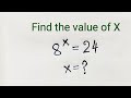 A Nice Math Olympiad Exponential Problem