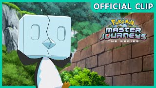 Eiscue vs. Falinks | Pokémon Master Journeys: The Series | Official Clip