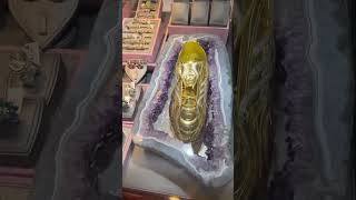 Golden Boot 😰💛 රත්තරන් සපත්තුව Dubai gold souk #shorts #shortvideo #dubai #travel #goldsouk