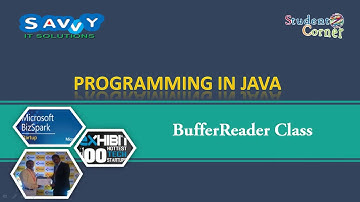 [2020]-Programming in JAVA - INPUT - BufferReader Class