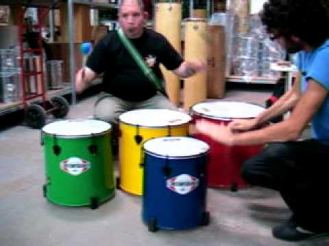 Nesting Surdos & repinique played by Contemporanea workers
