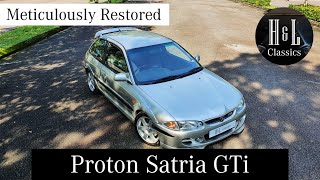 Proton Satria GTi Restored with Blueprinted Engine