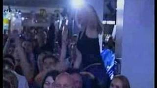 Paul Weller - Peacock suit - HMV in store gig London UK 2004