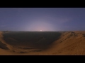 360˚ View: Sunrise on Mars in Domoni Crater