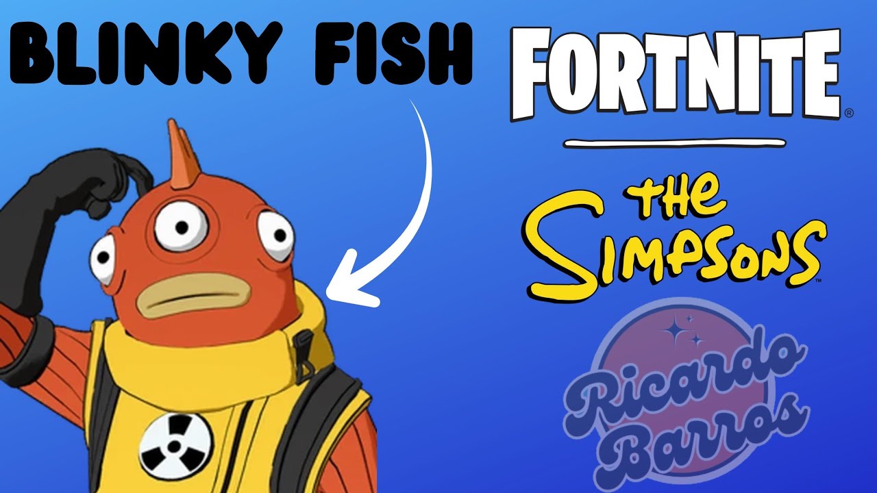 BLINKY FISH | FORTNITE SIMPSONS | NINTENDO SWITCH #11