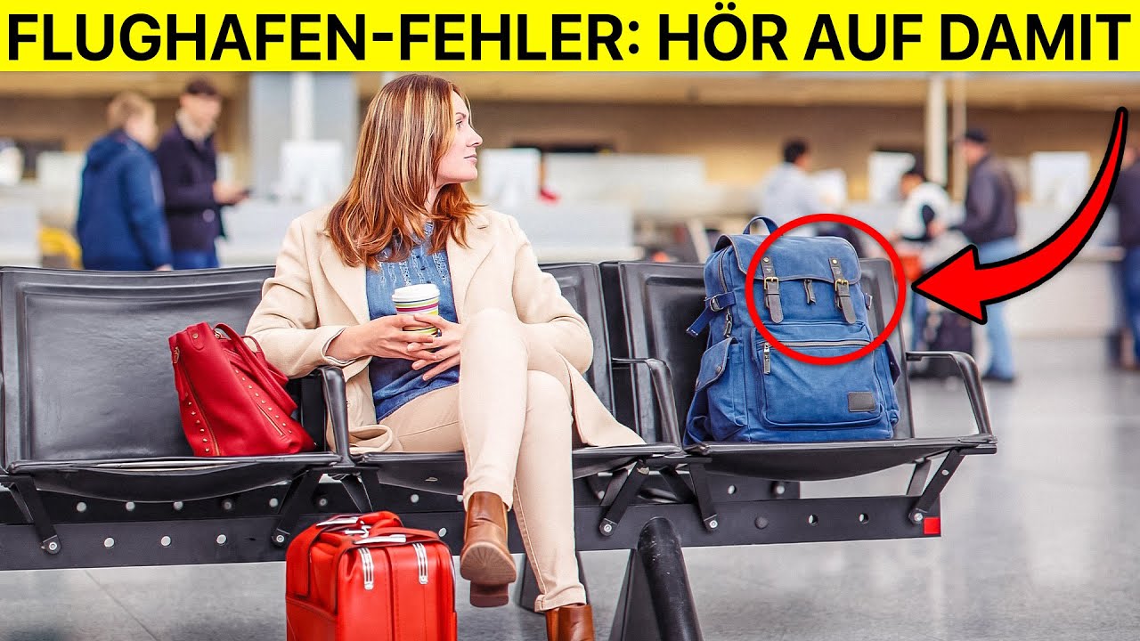 20 Dinge, die du vor dem Flug niemals machen solltest