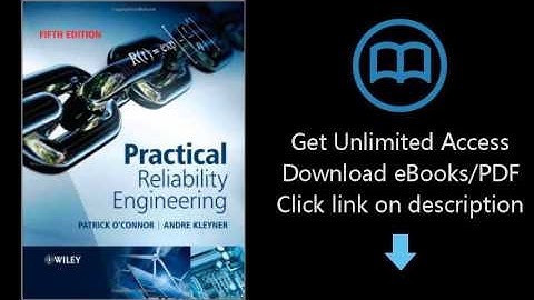 Practical Reliability Engineering