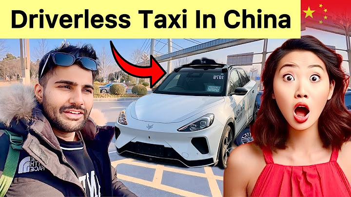 Driverless Taxi And Driverless Train in Wuhan 🇨🇳 China.