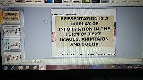 Std 5 chapter 7 Enhancing presentation