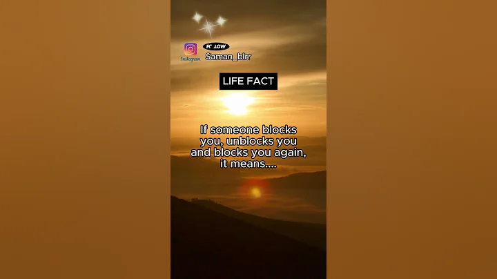 If someone blocks you, unblocks you, and blocks you again, it means...   #shorts #psychologyfacts