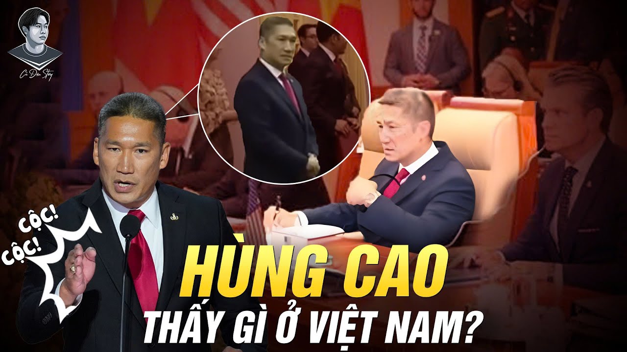 THÔI “CỘC CỘC”, NGÀI HÙNG CAO QUA VIỆT NAM CHẮP TAY CÚI ĐẦU, THĂM “HILTON HÀ NỘI” KO BIẾT NGHĨ GÌ?
