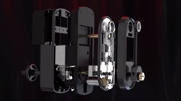 smonet Deadbolt Lock: Simply unlock your door with your fingerprints.