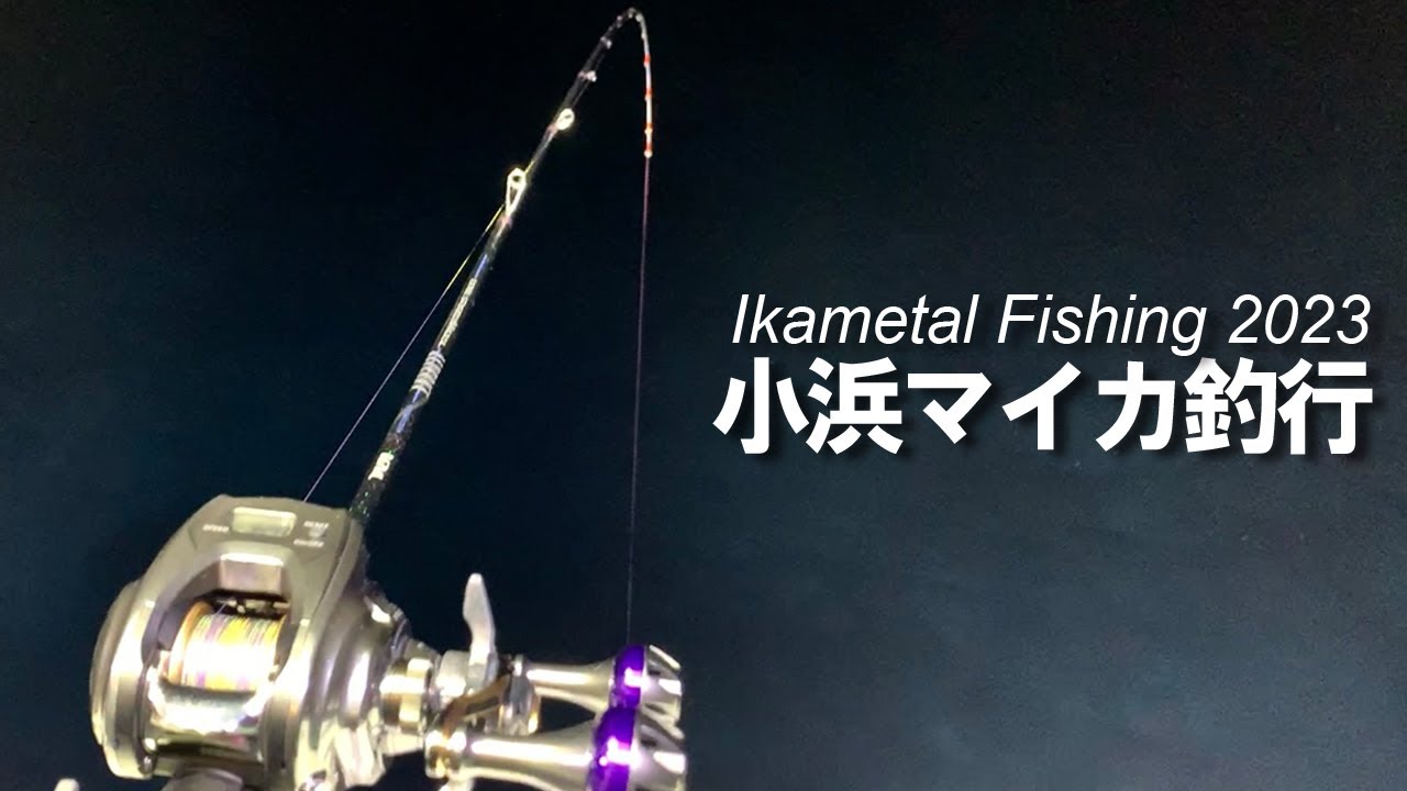 イカメタル】2023年7月下旬 福井県小浜沖 福丸 マイカ釣行