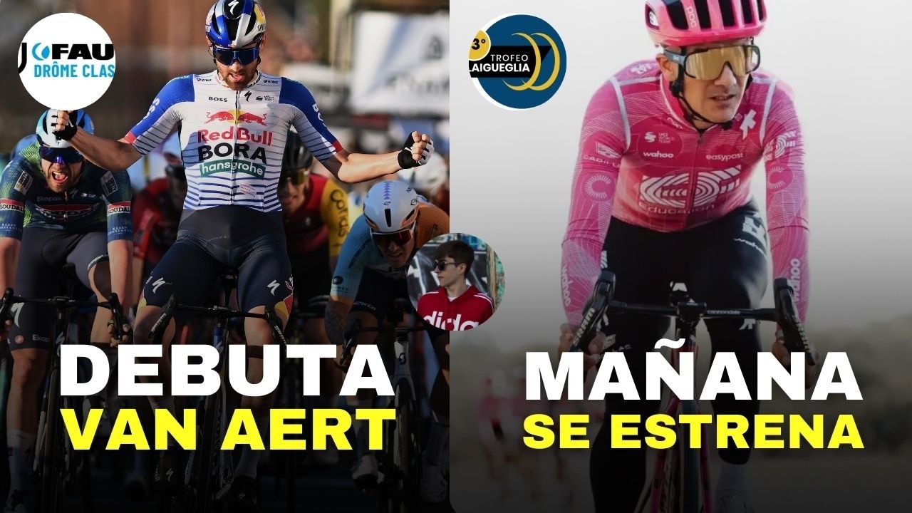 VAN AERT DEBUTA Y CARAPAZ SE ESTRENA MAÑANA | ENAME SAMYN CLASSIC