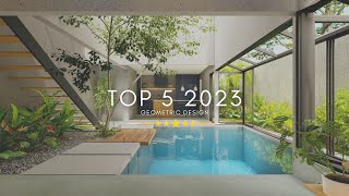 TOP 5 Projetos mais Vistos em 2023 | Geometric Design