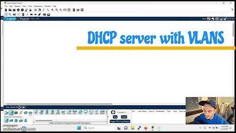 DHCP SERVER WITH VLANS - Packet Tracer Lab!
