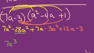 Multiplying Larger Polynomials part 1