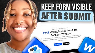 Disable Webflow Form Success Window