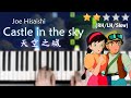 Castle In The Sky Laputa | 天空之城 | Joe Hisaishi | EASY Piano Tutorial | 鋼琴教學