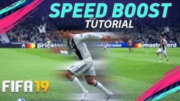 FIFA 19 SPEED BOOST TUTORIAL - HOW TO RUN SUPER FAST IN FIFA 19 / BEST PACE BOOST TRICK