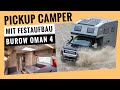 Pickup Reisemobil im Test – Das bietet der neue Burow Oman 4