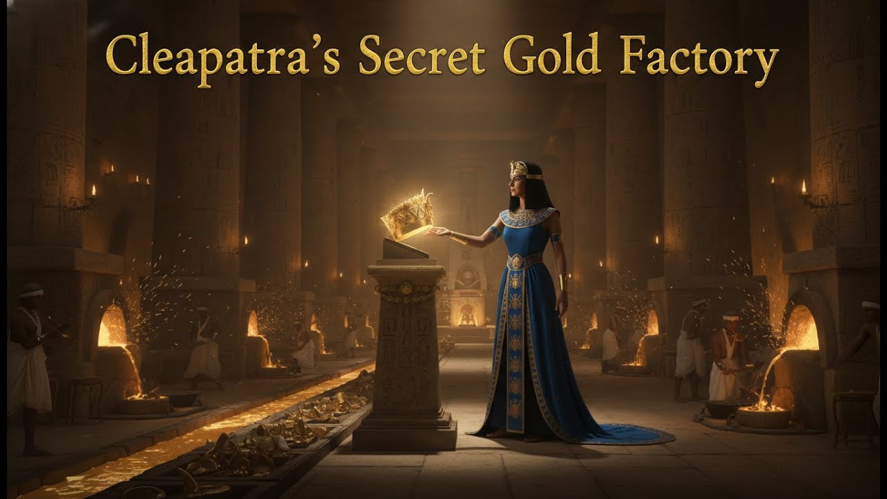 Life 1,900 Years Ago | Cleopatra’s Hidden Pyramid Factory & Golden ...