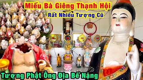 Miếu Bà Giêng Thạnh Hội, Rất Nhiều Tượng Cũ, Mẫu Diêu Trì, Năm Bà, (Cần Giuộc)