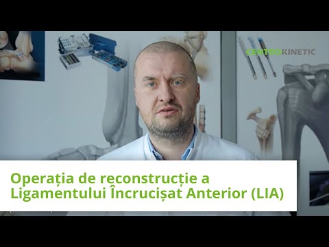Operația de reconstrucție a Ligamentului Încrucișat Anterior (LIA)