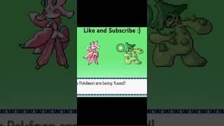Lurantis and Cacturne fused/reversed #shorts #pokemoninfinitefusion #pokemon #romhack #fangame