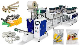 Multi-Function Furniture Fittings Parts Hardware Mixed Counting Packing Machine