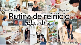 Rutina de Reinicio Super Productiva! | Limpia, Organiza y Cocina Conmigo