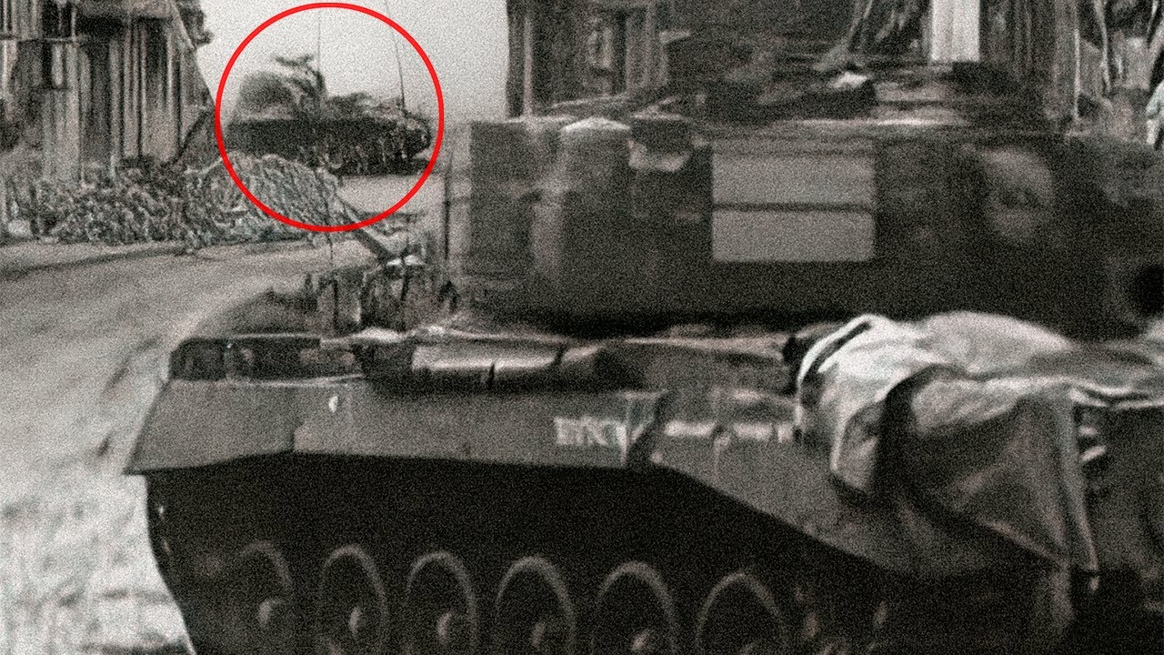 Legendarny pojedynek czołgów schwytany kamerą - Ostatnia bitwa Pantery
