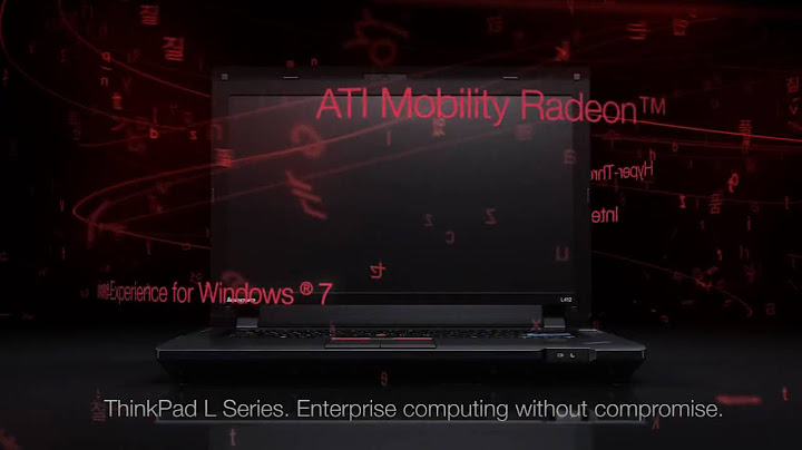 Lenovo ThinkPad L Series laptop tour (L412/L512)