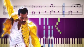 How to play piano part of We Are the Champions by Queen sheet