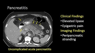 GI Imaging - Pancreatitis