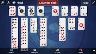 Microsoft Solitaire Collection: FreeCell - Hard - June 17, 2021