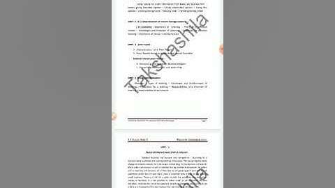 S.Y.B.Com | Business Communication | Lecture - 1 | Unit -1 |