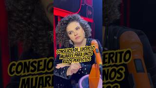 Los 3 consejos de Lucerito Mijares para unos rizos perfectos #rizos #luceritomijares #juegodevoces