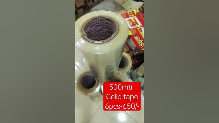 500mtr Best Quality Cello tape .