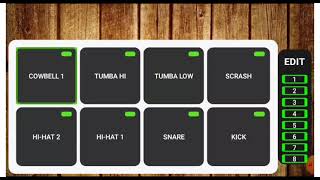 How to play mobile Octapad simple drums part 03 settings editing! screenshot 5