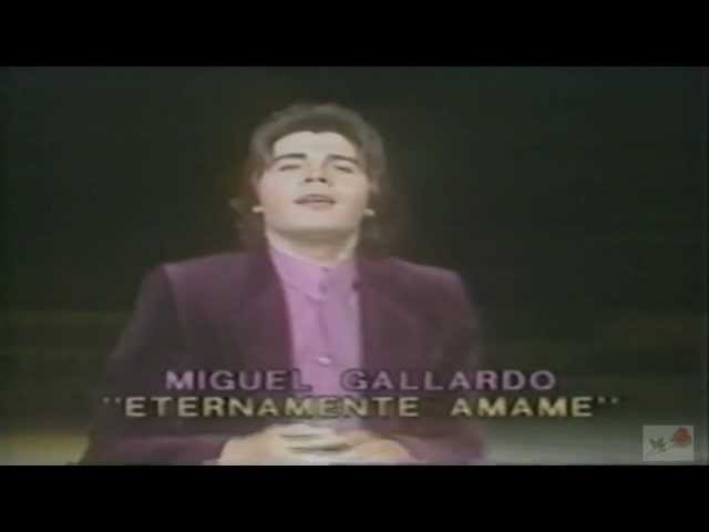 Miguel Gallardo - Eternamente Ámame