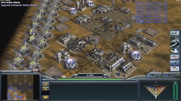 USA Laser - Command & Conquer Generals Zero Hour - 1 vs 5 HARD Gameplay