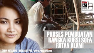 CARA MEMBUAT RANGKA KURSI ROTAN ALAMI