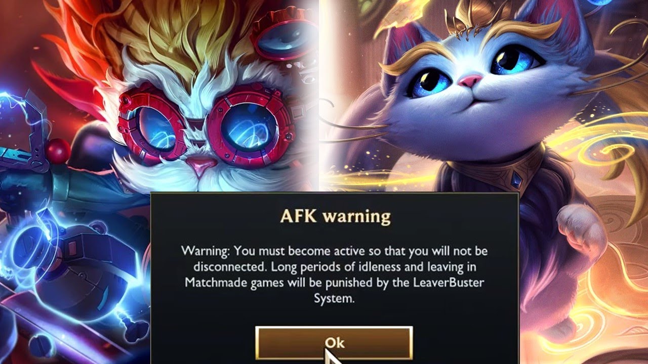 League Of Legends Leaverbuster Warning I Agree AFK & LeaverBuster Experiments - YouTube