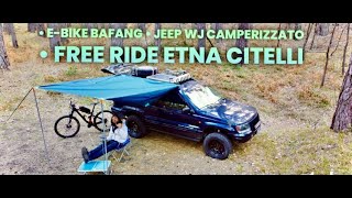 Bafang Ebike   Jeep Grand Cherokee Wj Camperizzato  free camping Etna