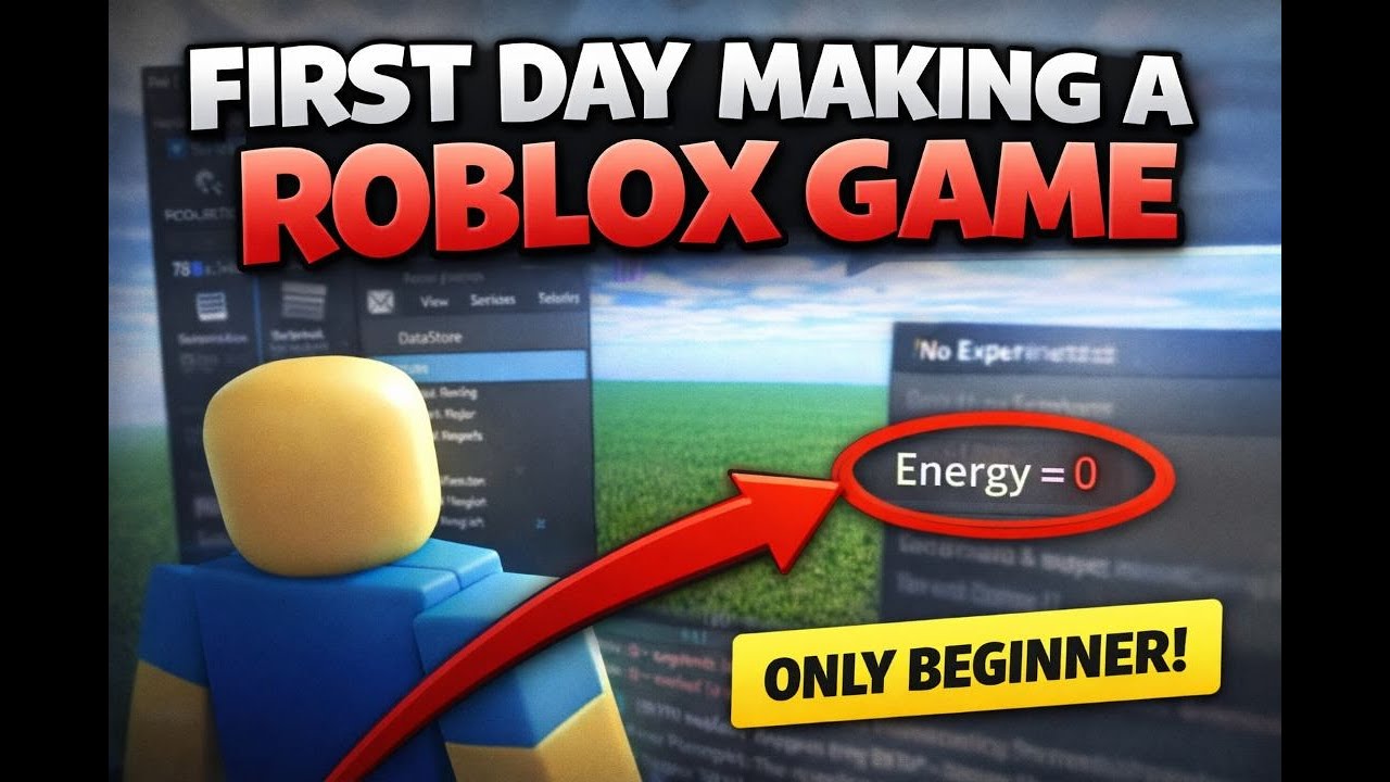 I Tried Making a Roblox Game With No Experience - YouTube