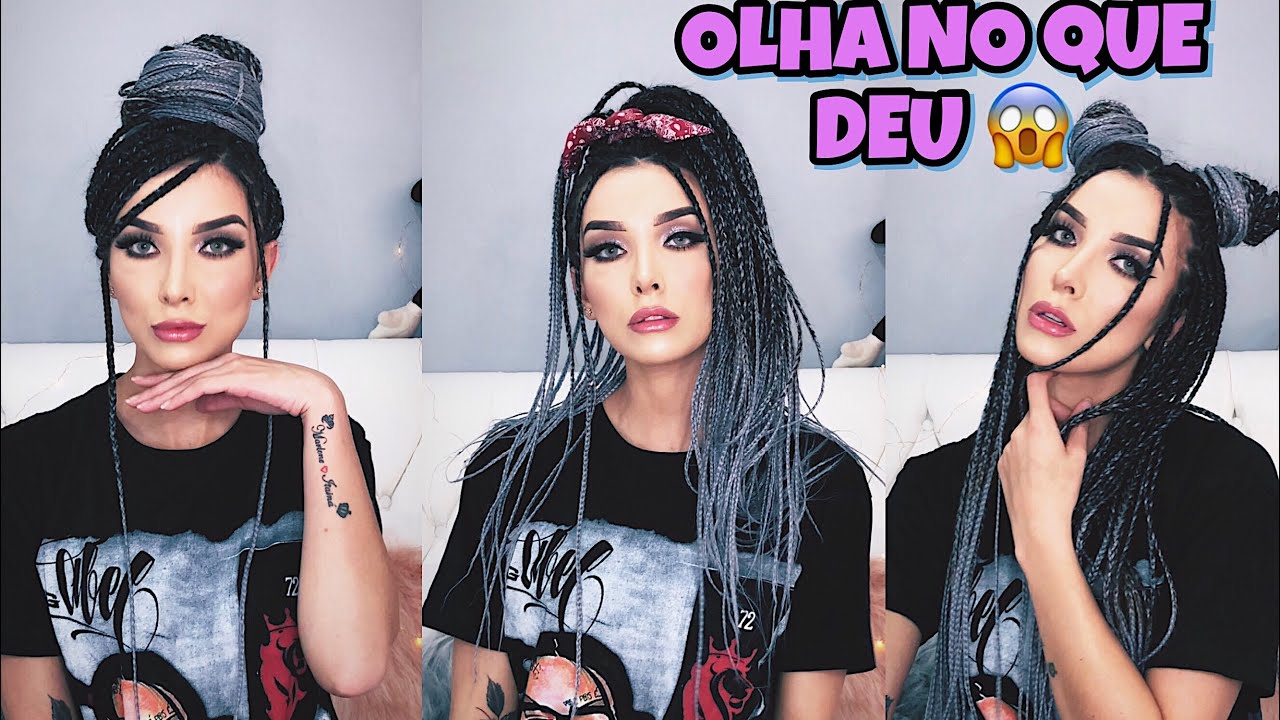 7 PENTEADOS ESTILOSOS COM AS BOX BRAIDS | Katy Tikler