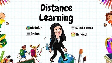 Distance Learning Modalities for the New Normal
