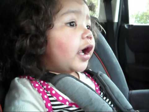 baby sings paparazzi by lady gaga